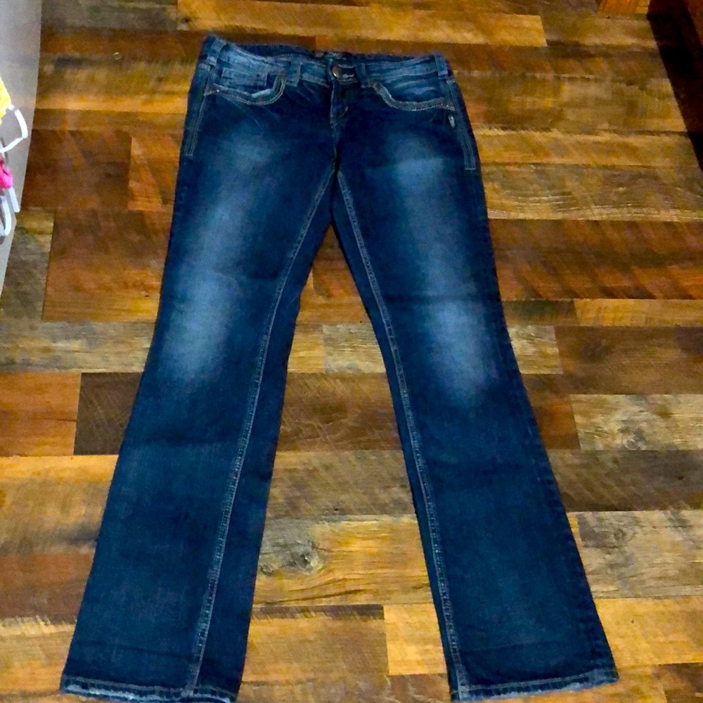 SILVER Aiko straight leg jeans W28 L33